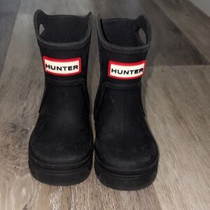 Hunter Classic Black Boots (baby/toddler)